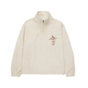 Honor The Gift Corduroy Quarter Zip Anorak - Cream