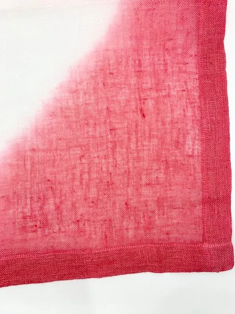 Hot Pink Tie Dyed Napkin