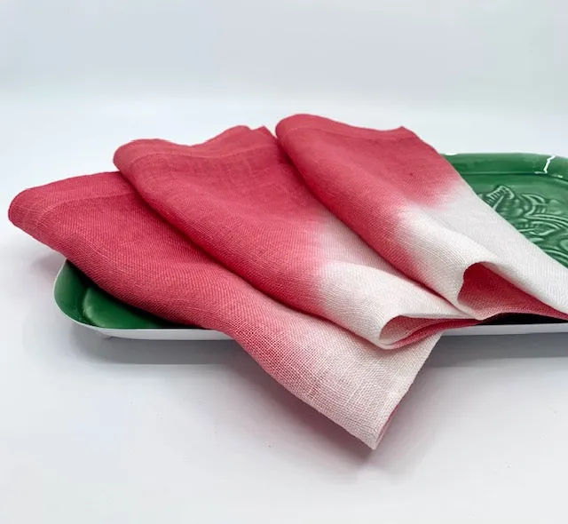 Hot Pink Tie Dyed Napkin