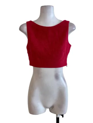 Hot Pink Twill Top LB