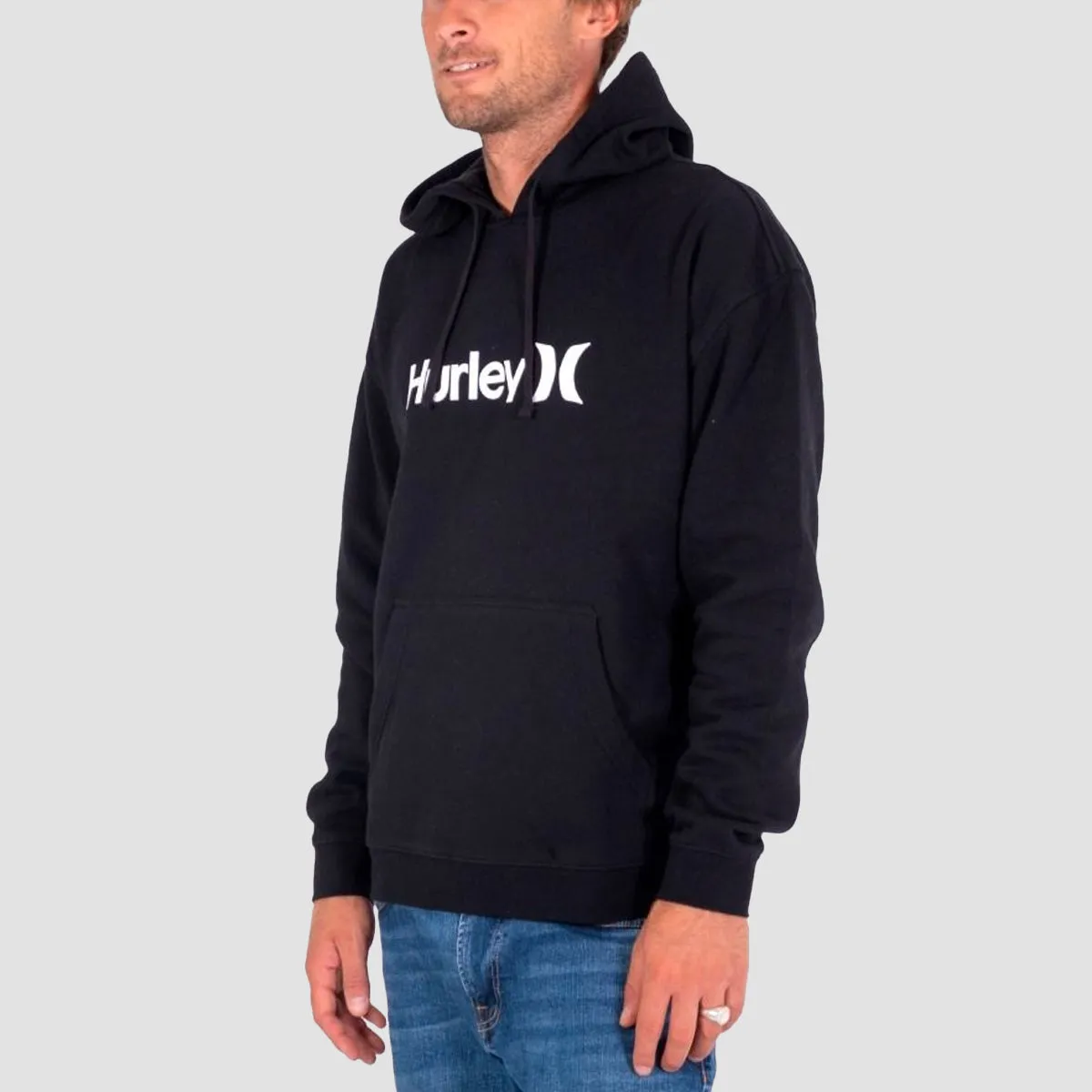 Hurley OAO Solid Core Pullover Hoodie Black