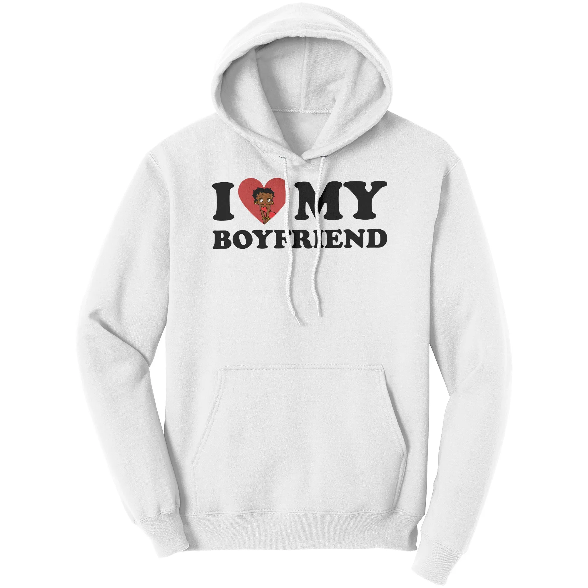 I Love My Boyfriend Hoodie, Cute Valentine Hoodie I Heart My Boyfriend Hoodie Valentines Day Hoodie Valentines Gift For Her Anniversary Gift