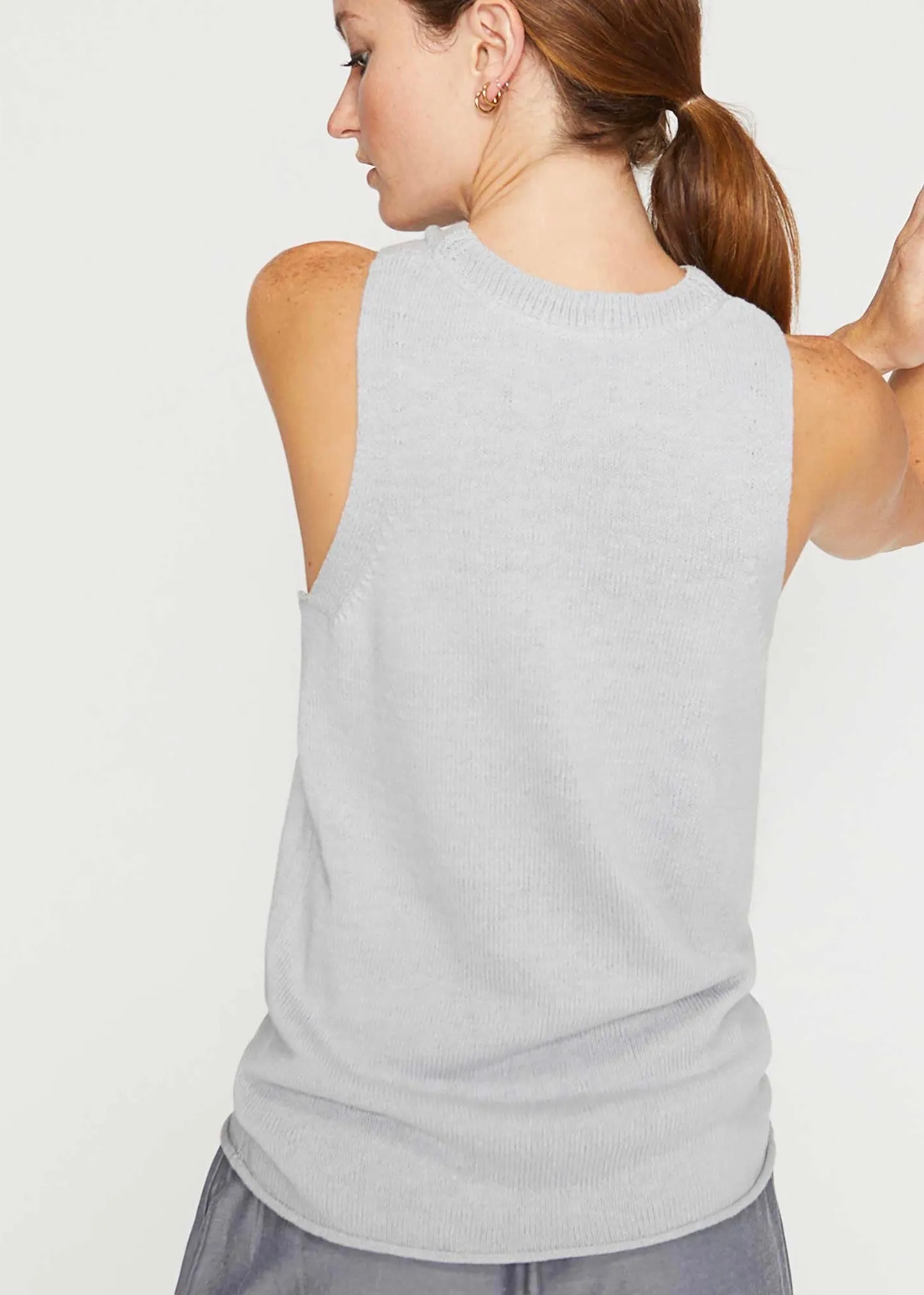 Ina Wrap Tank (Naya Blue)