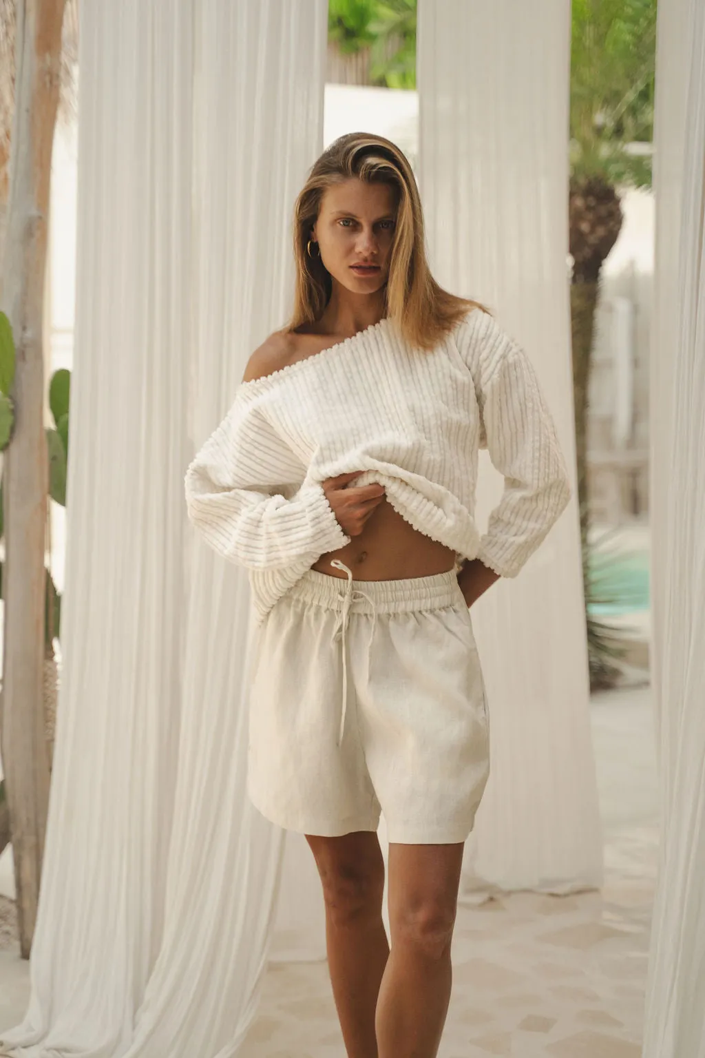 Inji Slouch Knit Natural