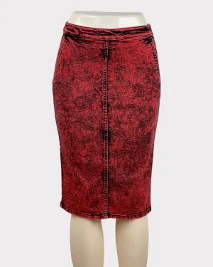 iRoo Denim Midi Skirt (W26)