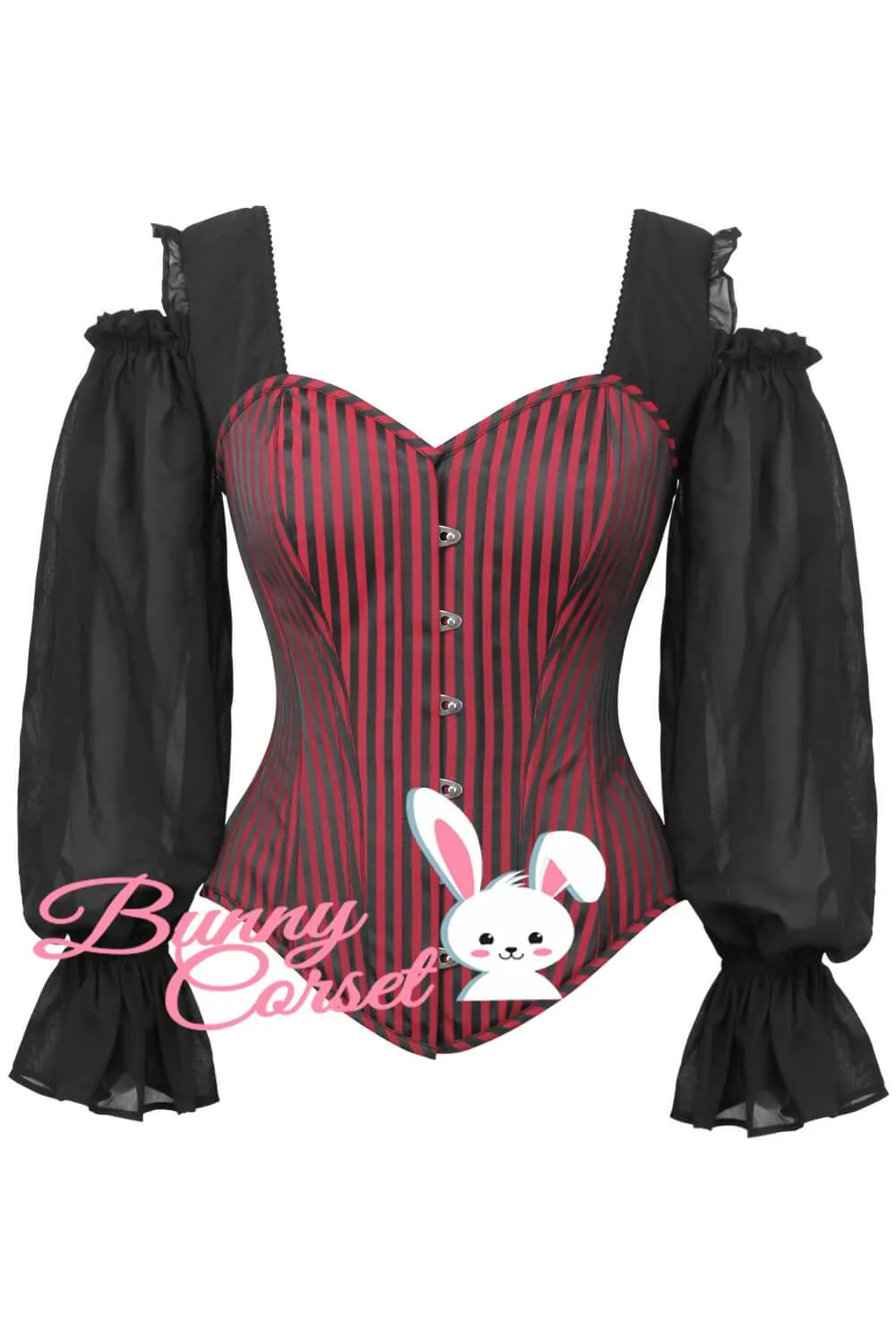 Isla Full Sleeve Overbust Corset