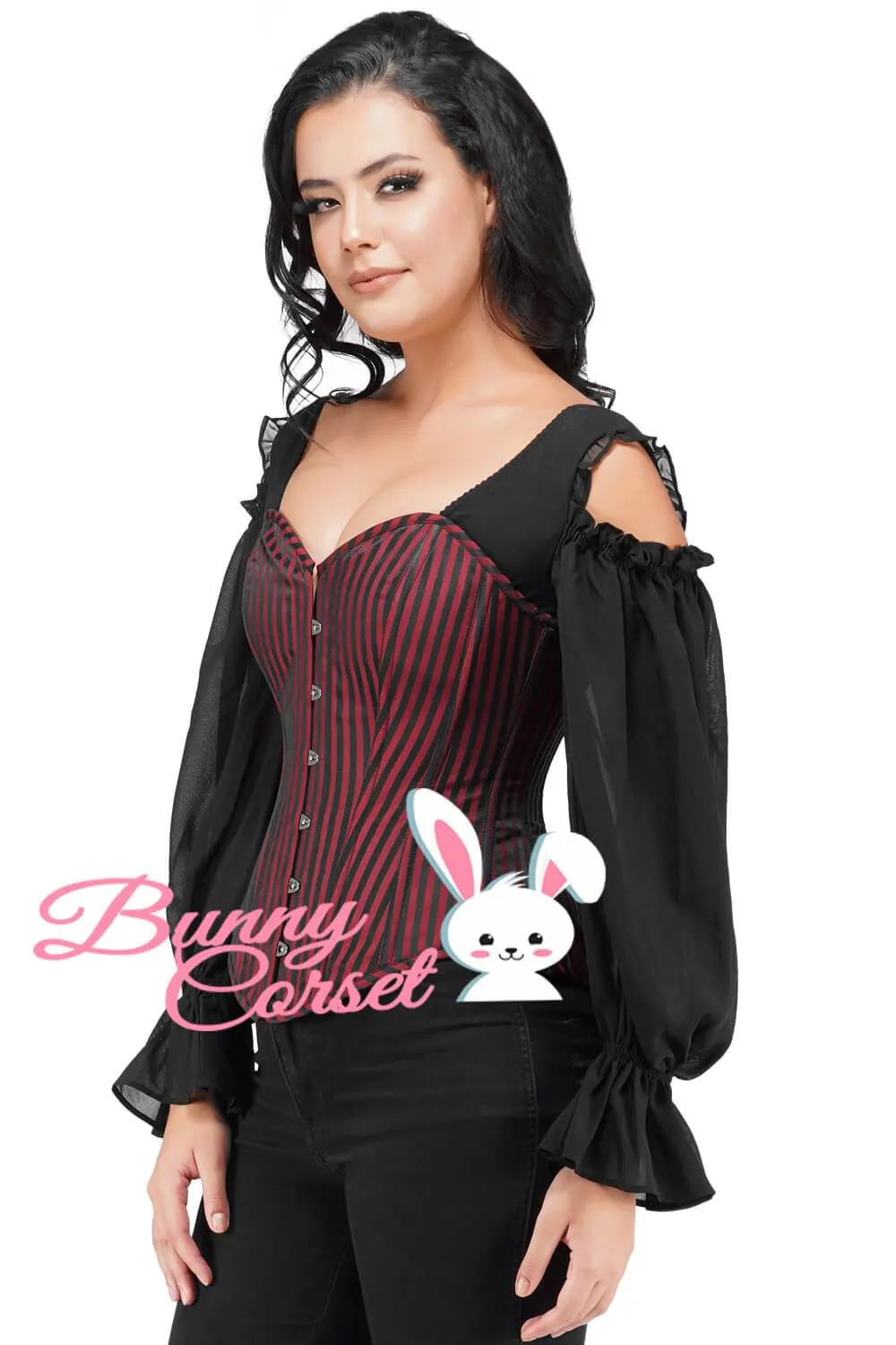 Isla Full Sleeve Overbust Corset