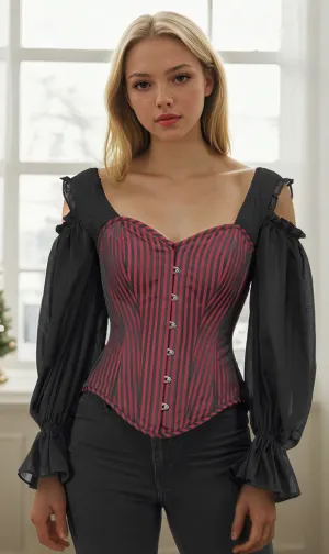 Isla Full Sleeve Overbust Corset