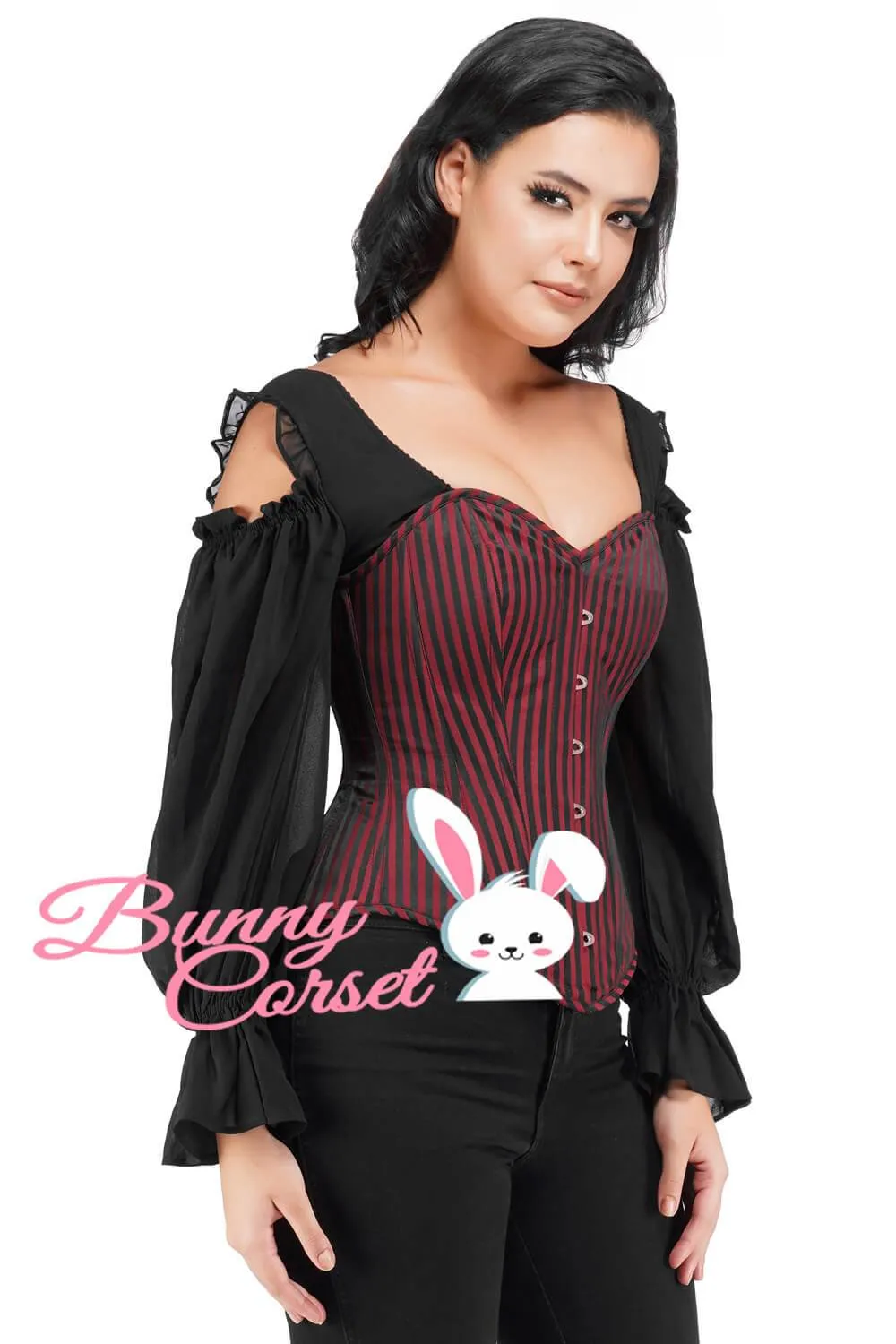 Isla Full Sleeve Overbust Corset