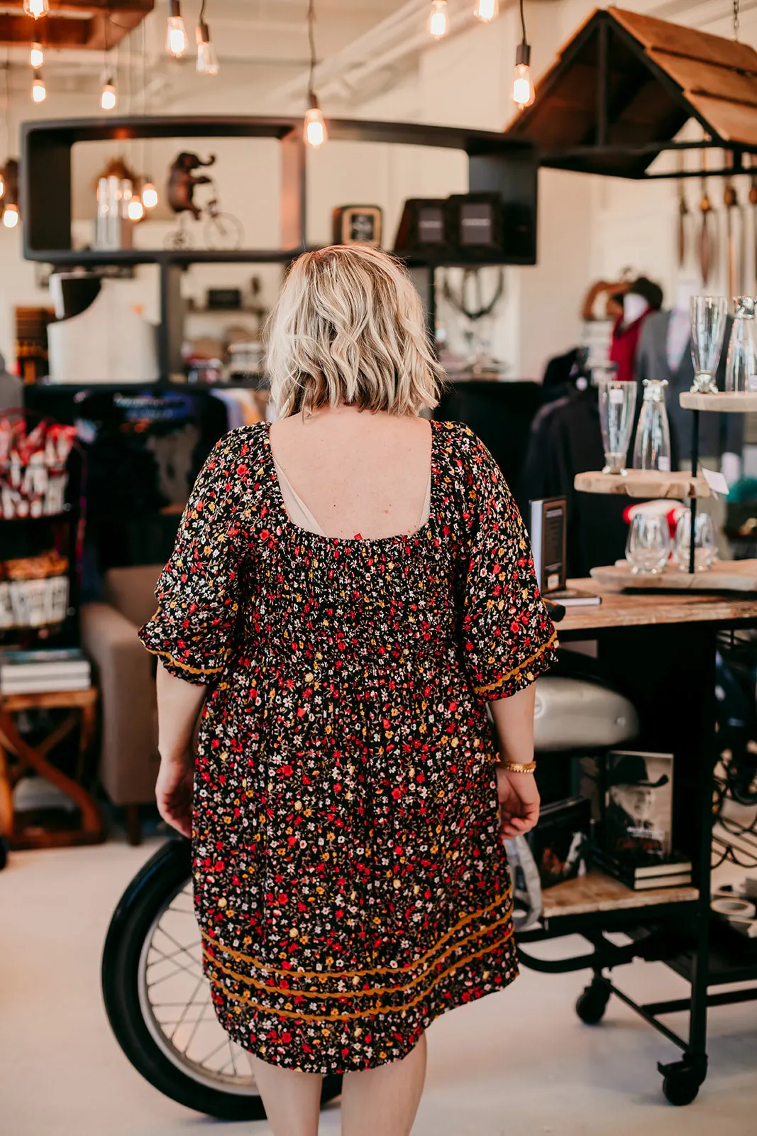 Ivy Jane Gauze Floral Dress