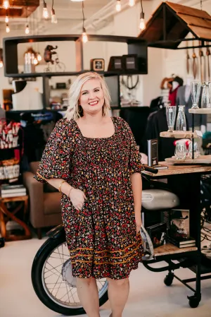 Ivy Jane Gauze Floral Dress