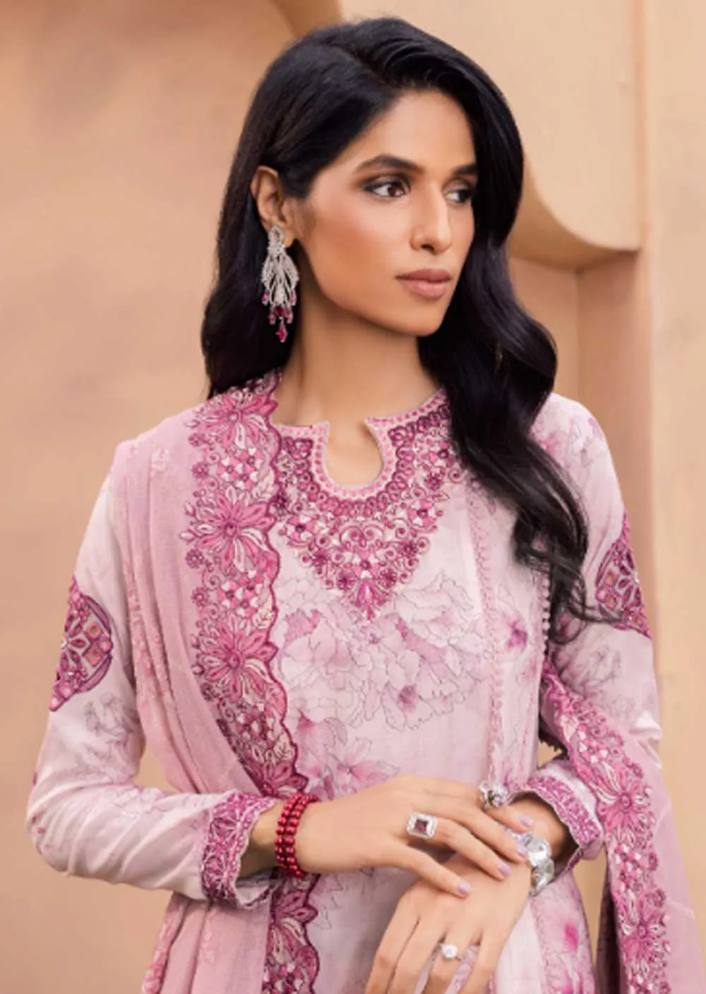 IZU-08 - Unstitched - Aashiaan Festive Lawn Collection by Iznik 2023