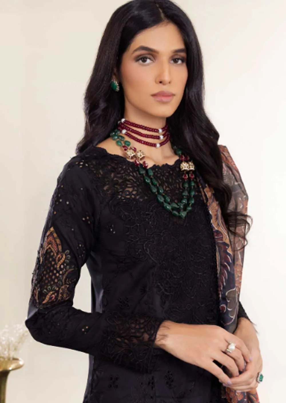 IZU-10 - Unstitched - Aashiaan Festive Lawn Collection by Iznik 2023