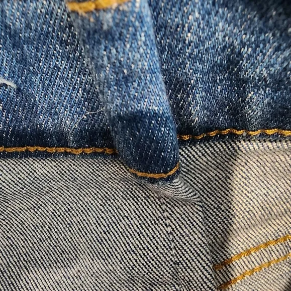 J. Crew Button-Front Denim Skirt Size 25