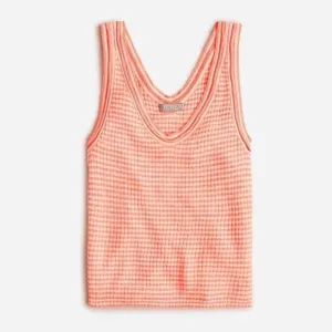 J.Crew | NWT | Merino-Linen Blend Striped Sweater Tank | Large