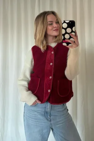 Jenni Mouwloos Teddy Vest