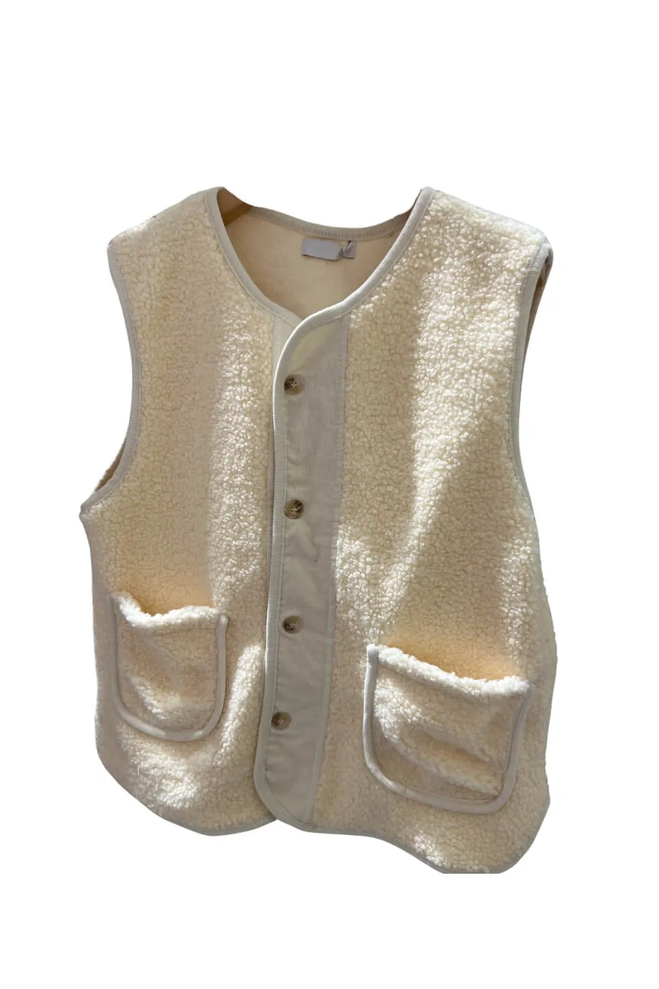 Jenni Mouwloos Teddy Vest