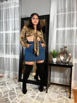 Jenny Denim Skirt