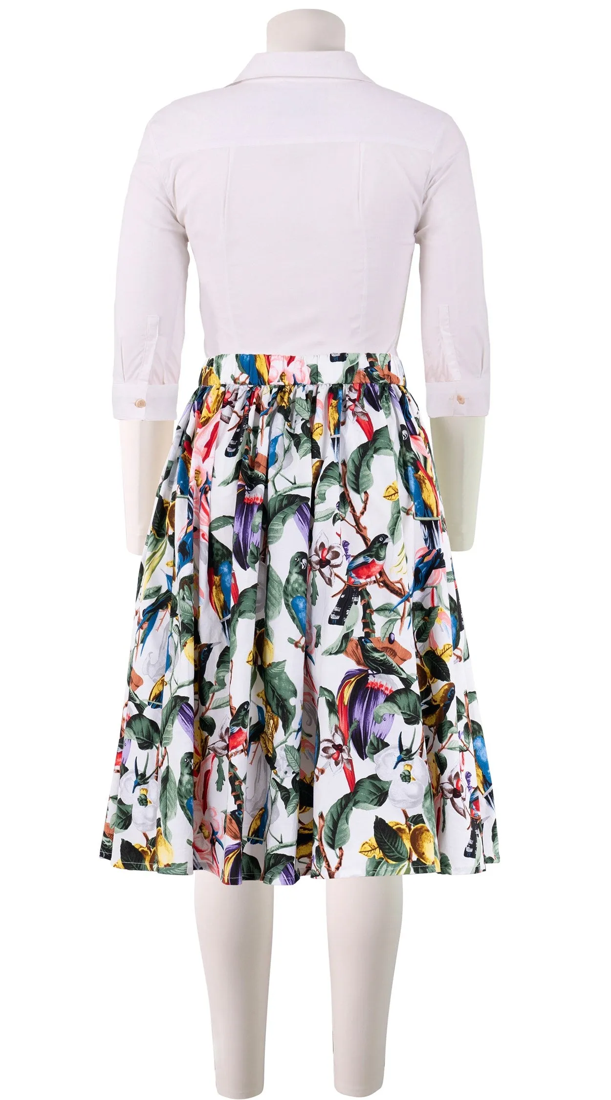 Jenny Skirt #2 Cotton Stretch (Blue Bird)