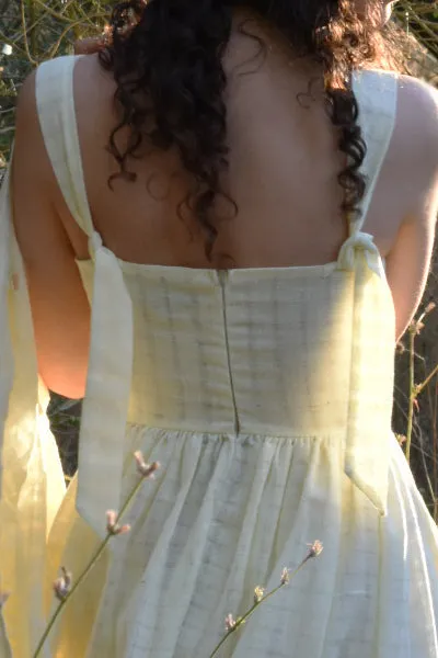 Juliette Dress In Blé Cotton Voile (Pre-Order, Ships April 15)