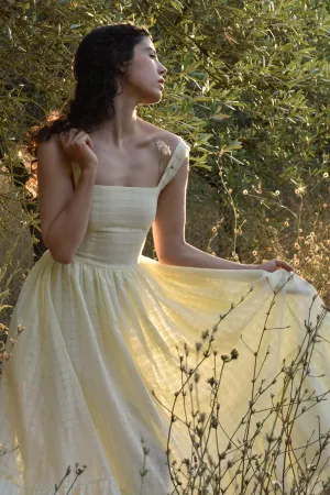 Juliette Dress In Blé Cotton Voile (Pre-Order, Ships April 15)