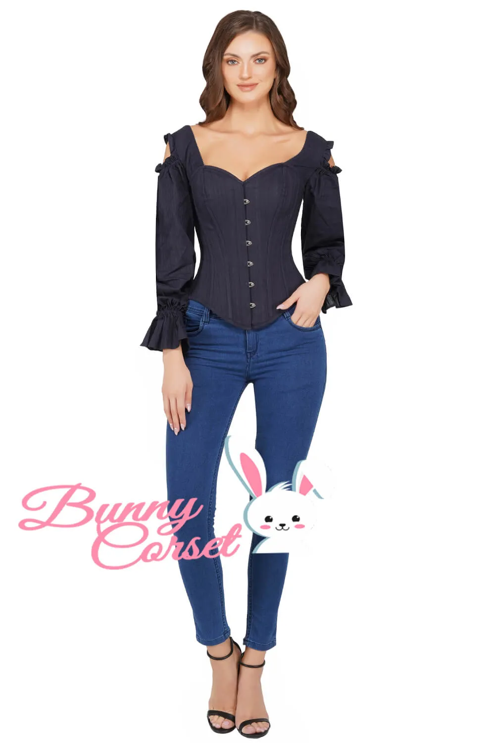 Kailani Cold Shoulder Cotton Corset