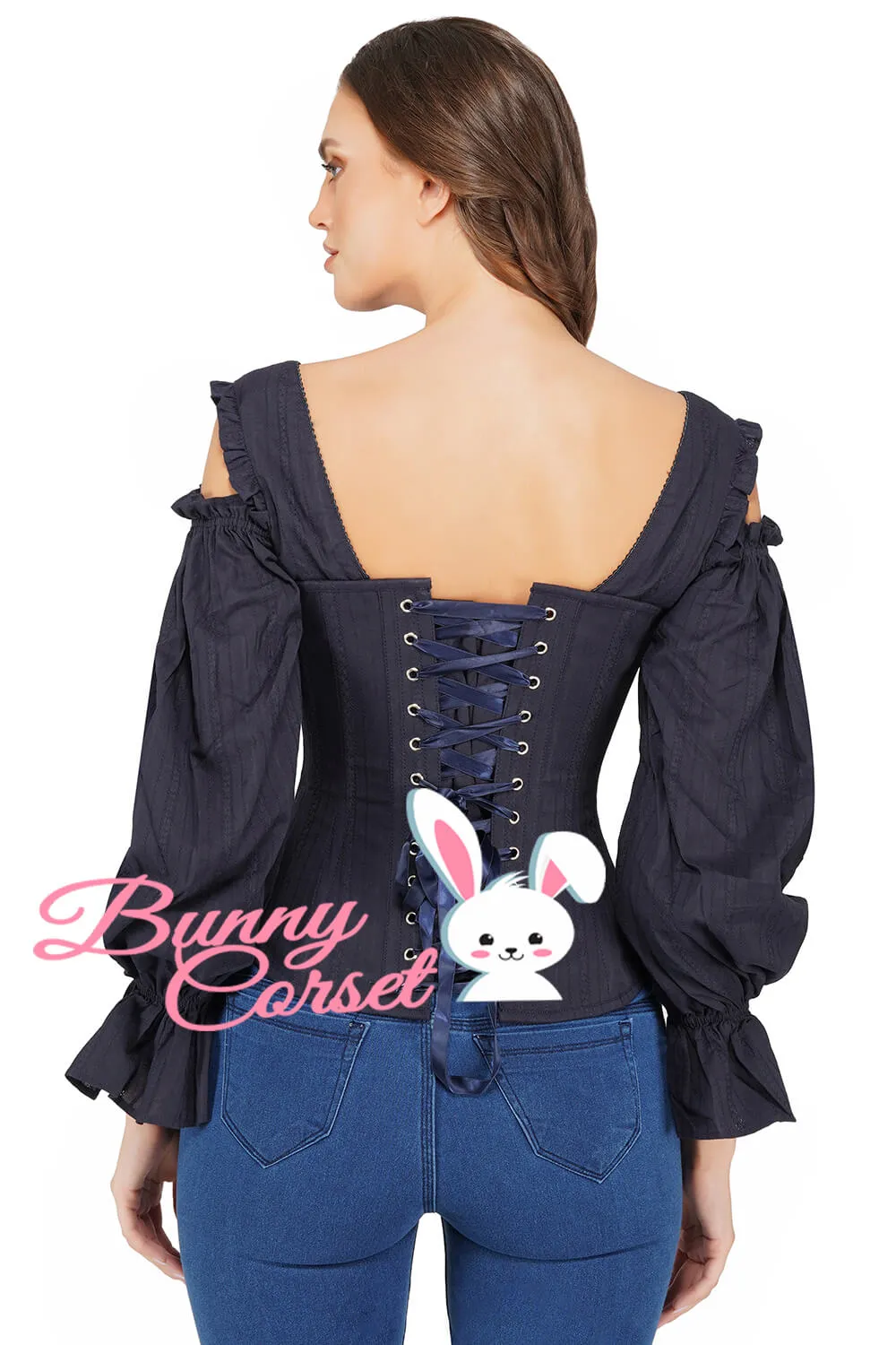 Kailani Cold Shoulder Cotton Corset