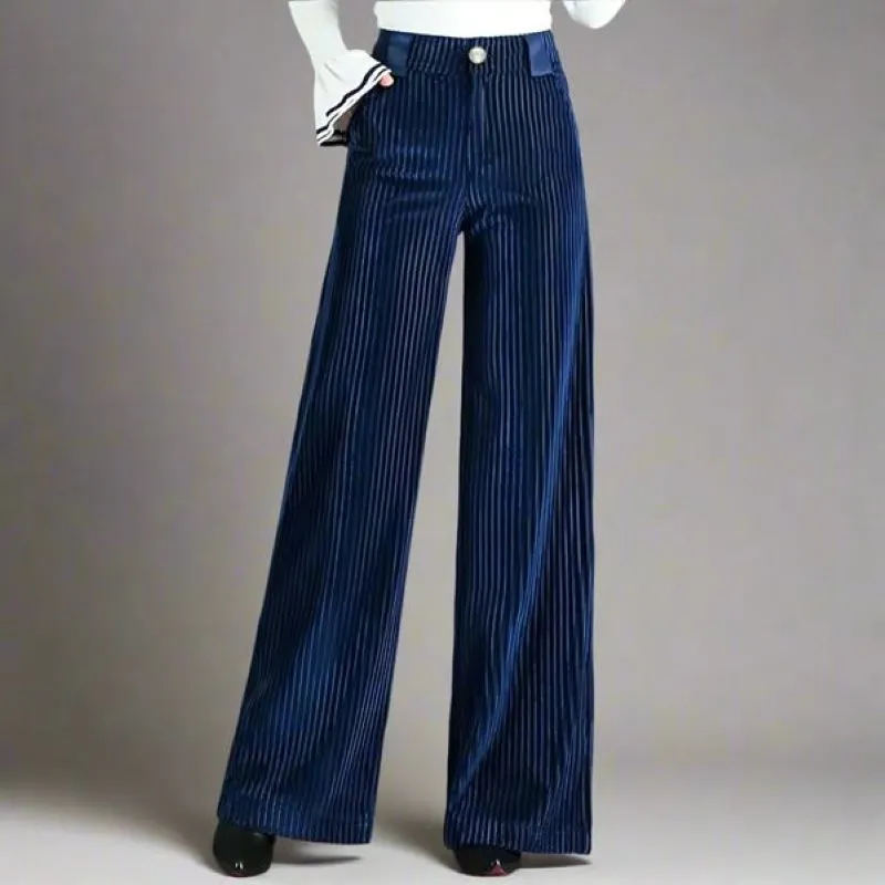 KATRINA I High-waisted corduroy pants
