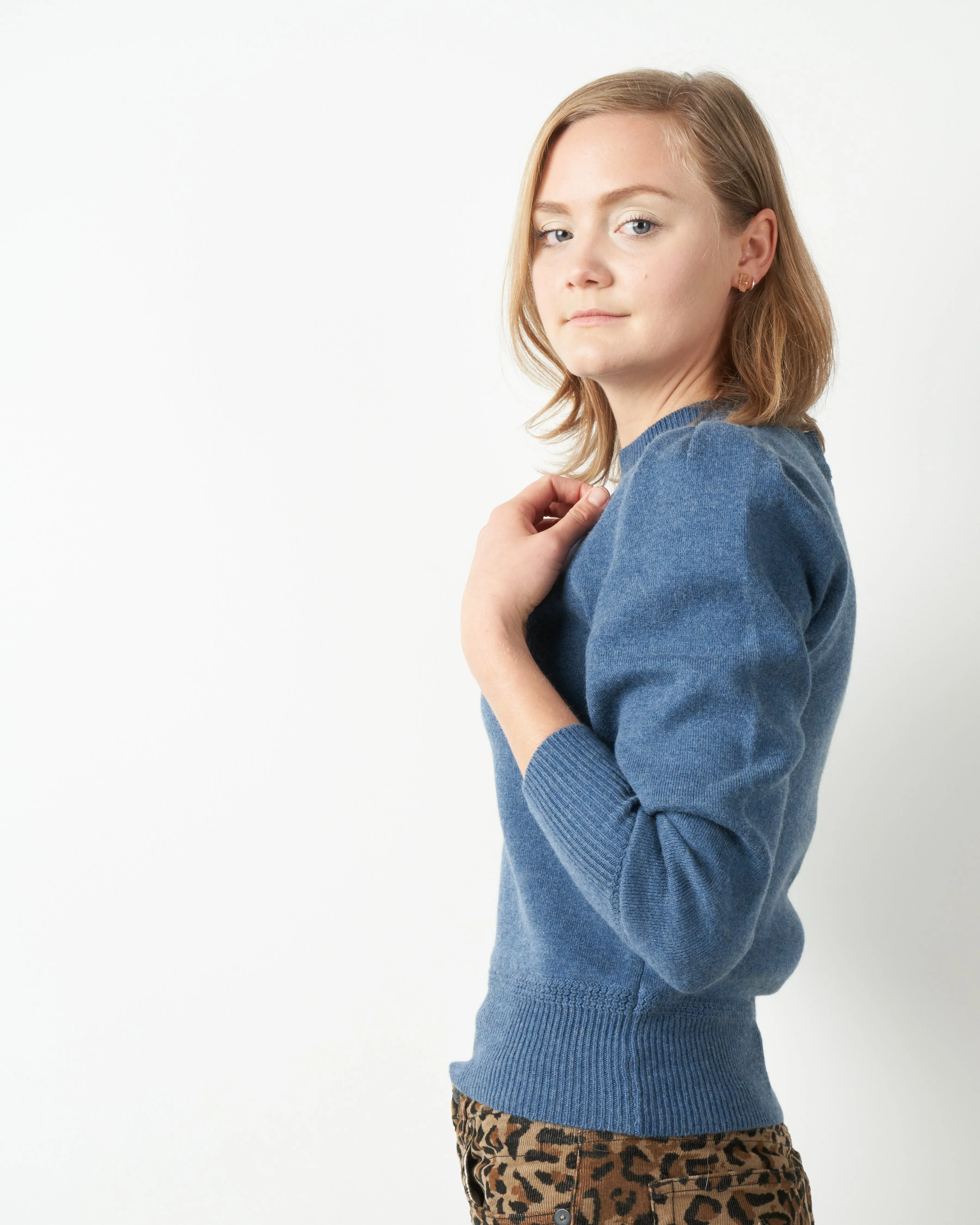 kelaya sweater - blue