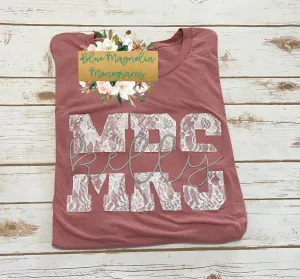 Lace Mrs. Shirt