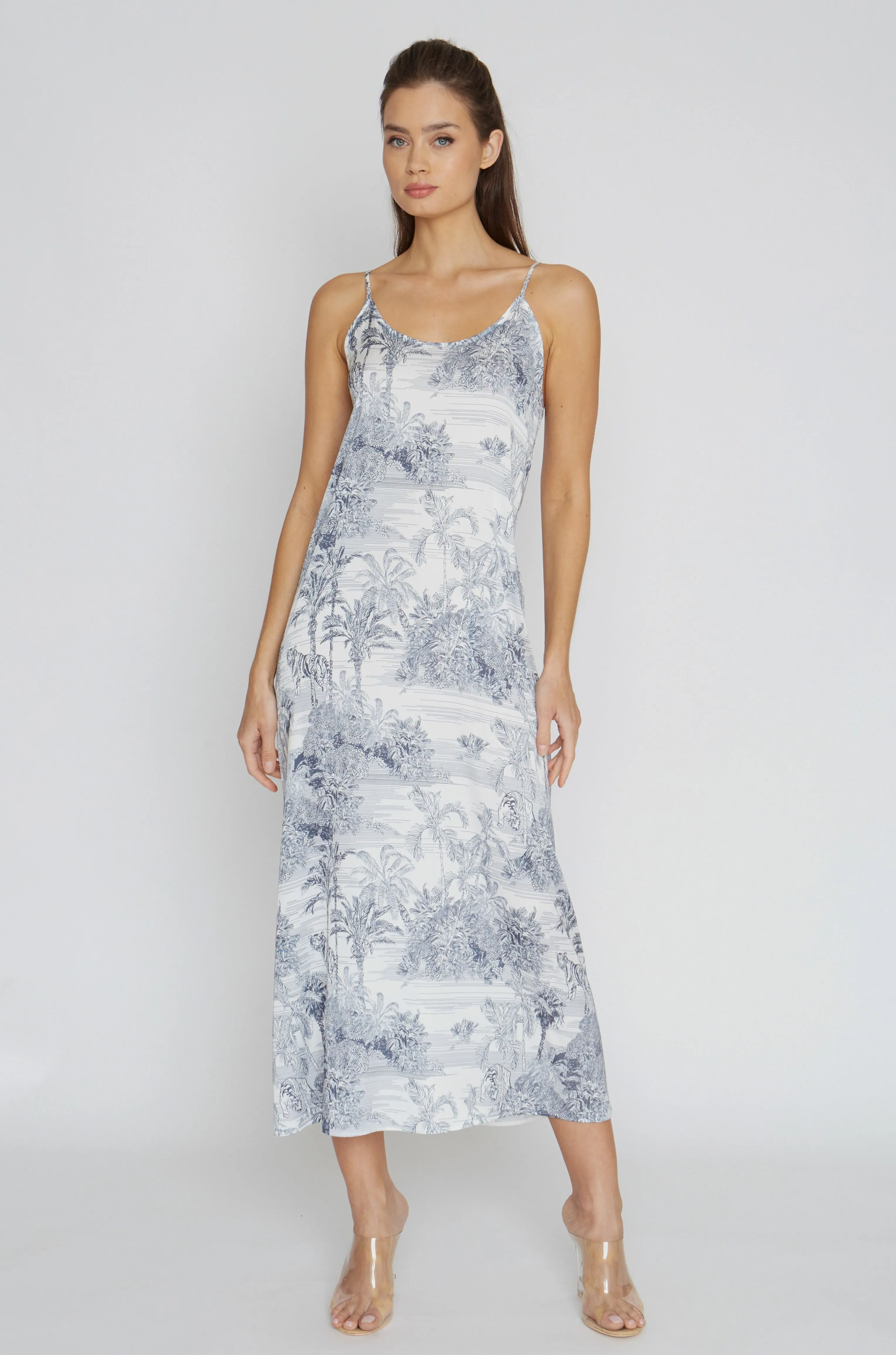 Landscape Grey Long Chemise
