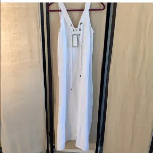 Laura Gotti Italian linen cover up NWOT