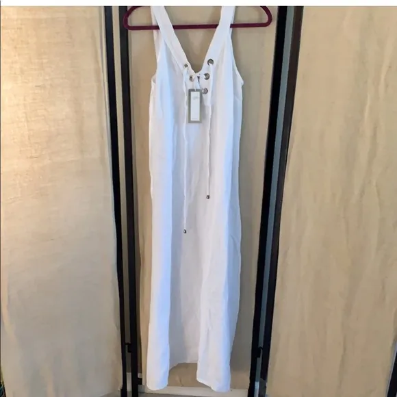 Laura Gotti Italian linen cover up NWOT