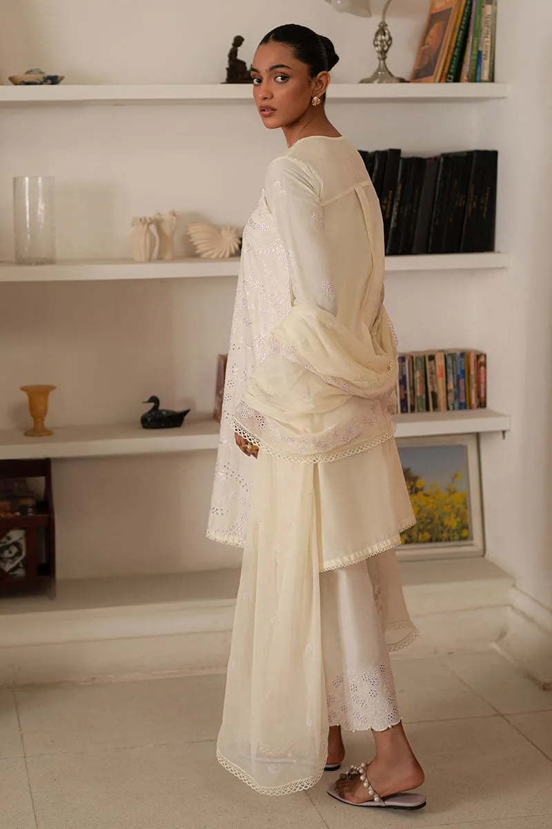LAVENDER WHISPER- 3PC EMBROIDERED LAWN SUIT