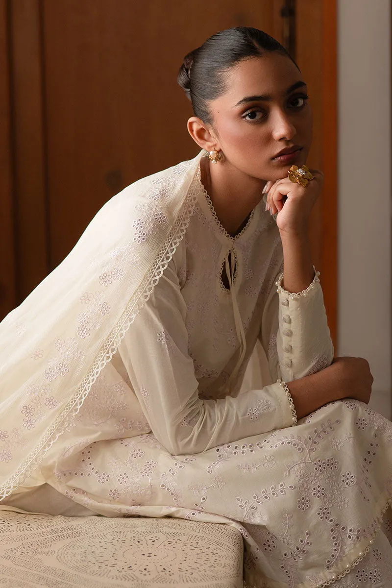 LAVENDER WHISPER- 3PC EMBROIDERED LAWN SUIT