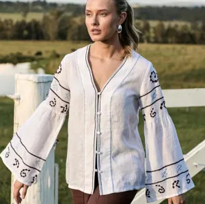 Lavett Linen Blouse