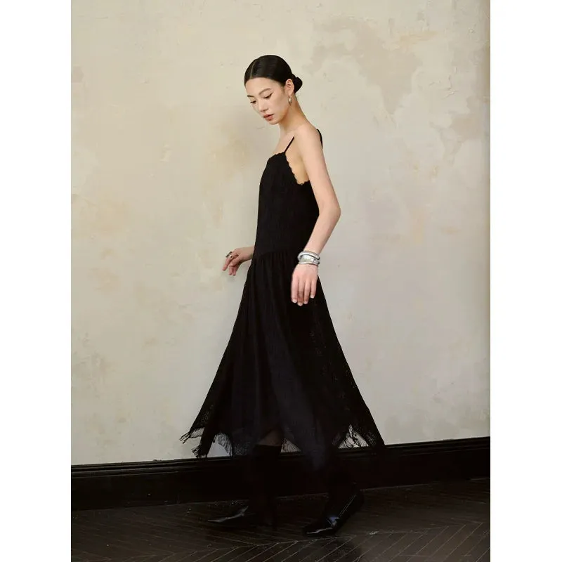 Layered Suspender Dress