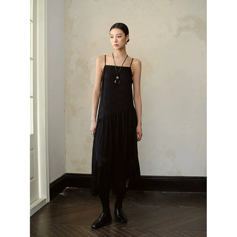 Layered Suspender Dress
