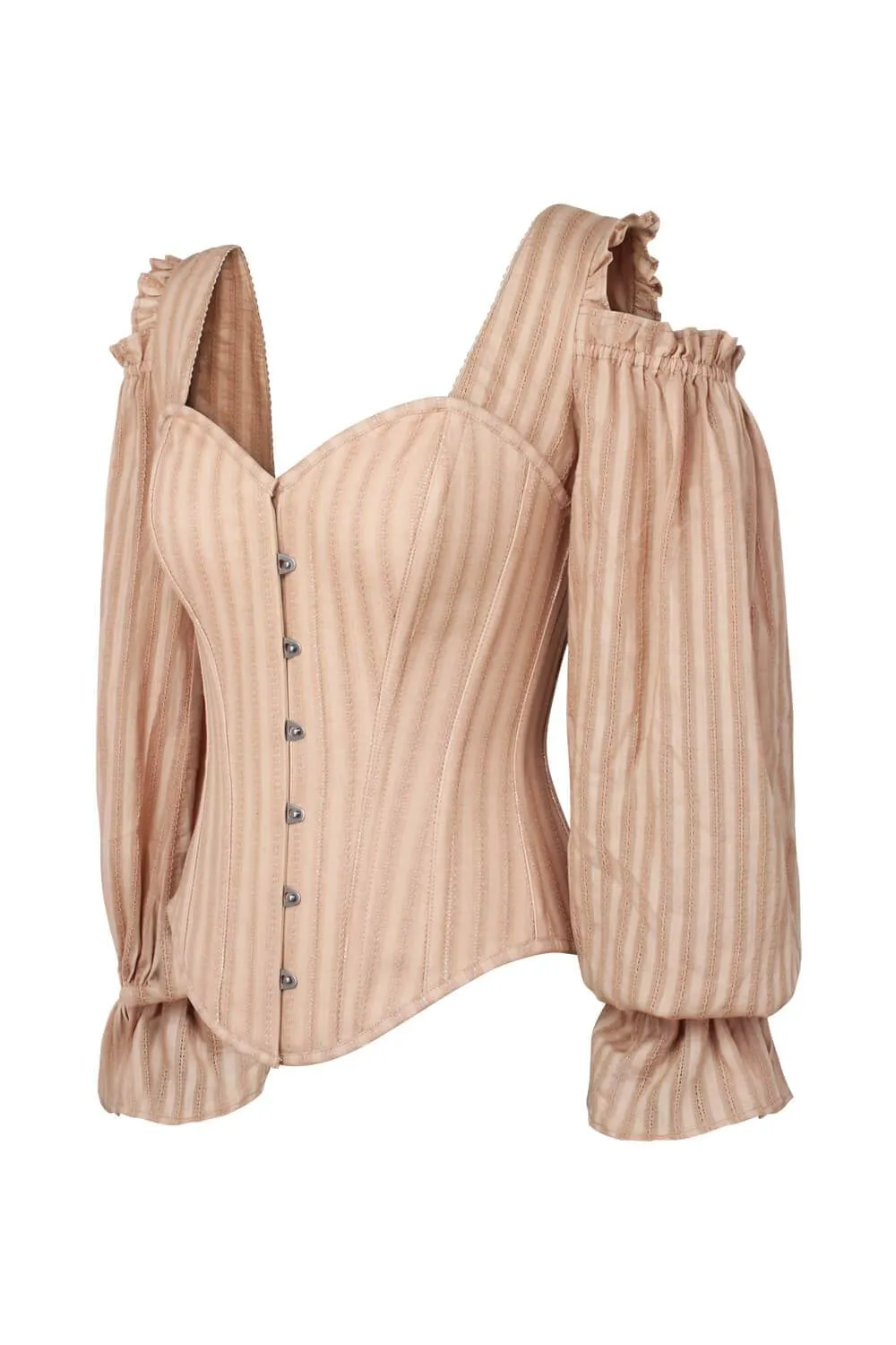 Lena Bespoke Overbust Cotton Corset