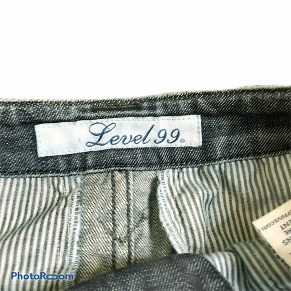 Level 99 Denim Pencil Skirt