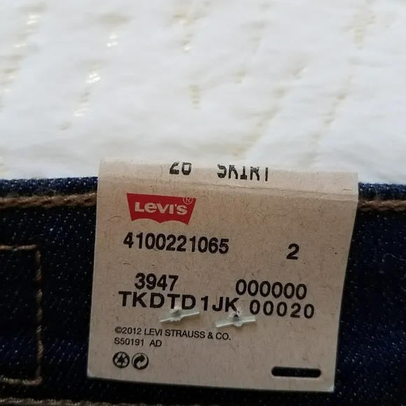 Levi's Denim Mini Skirt