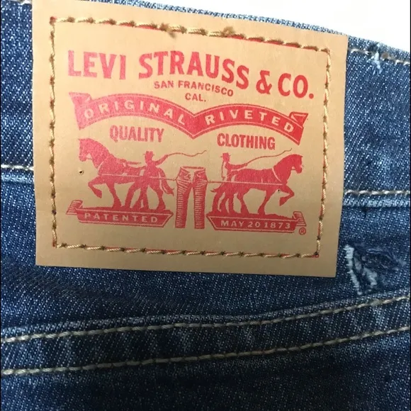 LEVI’S Jean Mini Skirt Cut Off Sample Prototype 18