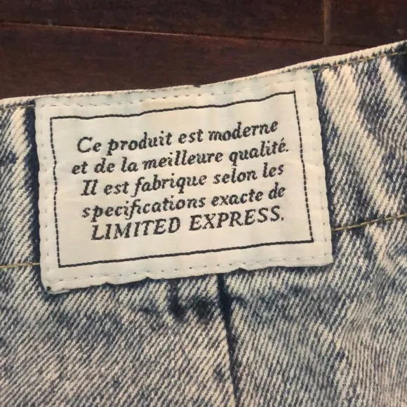Limited Express denim Skirt size 13