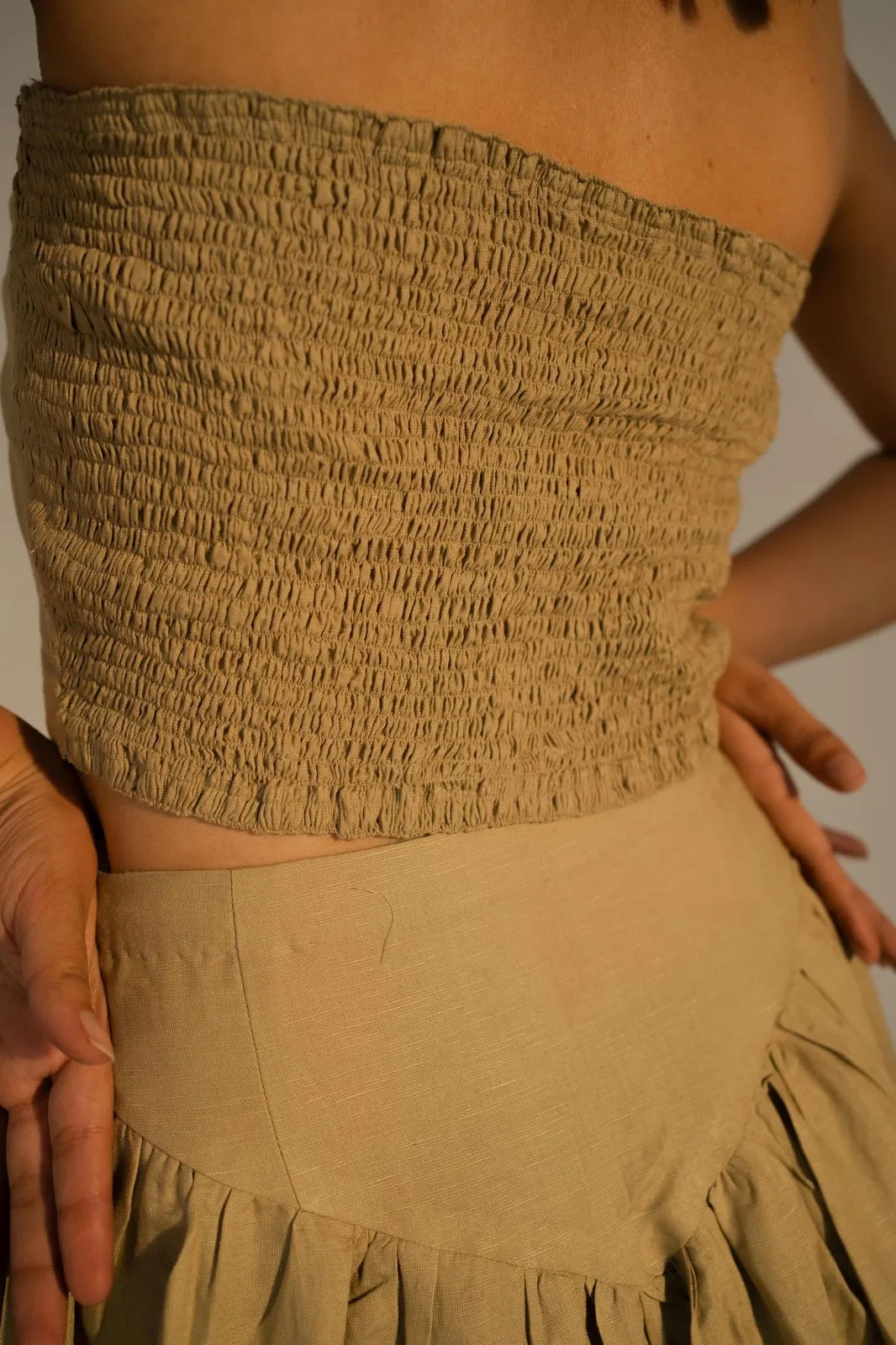 Linen Pista Top
