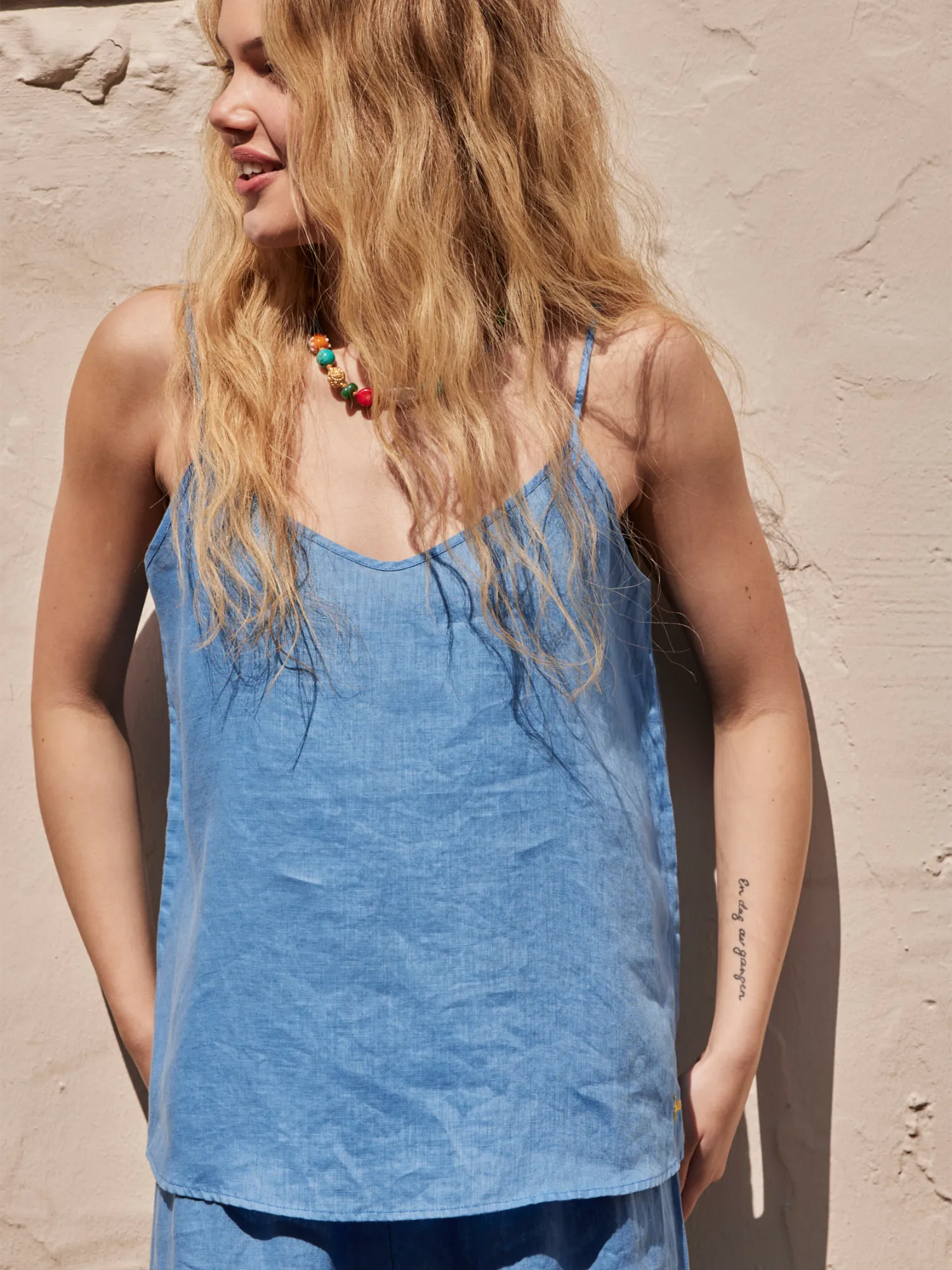 Linen tank top