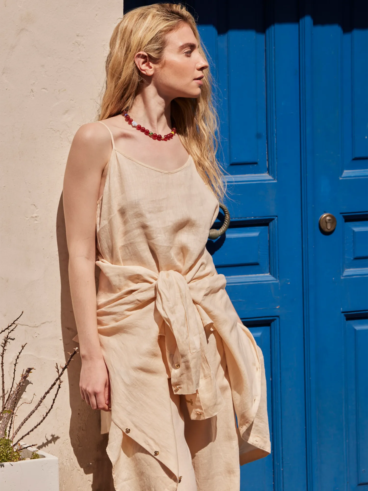 Linen tank top
