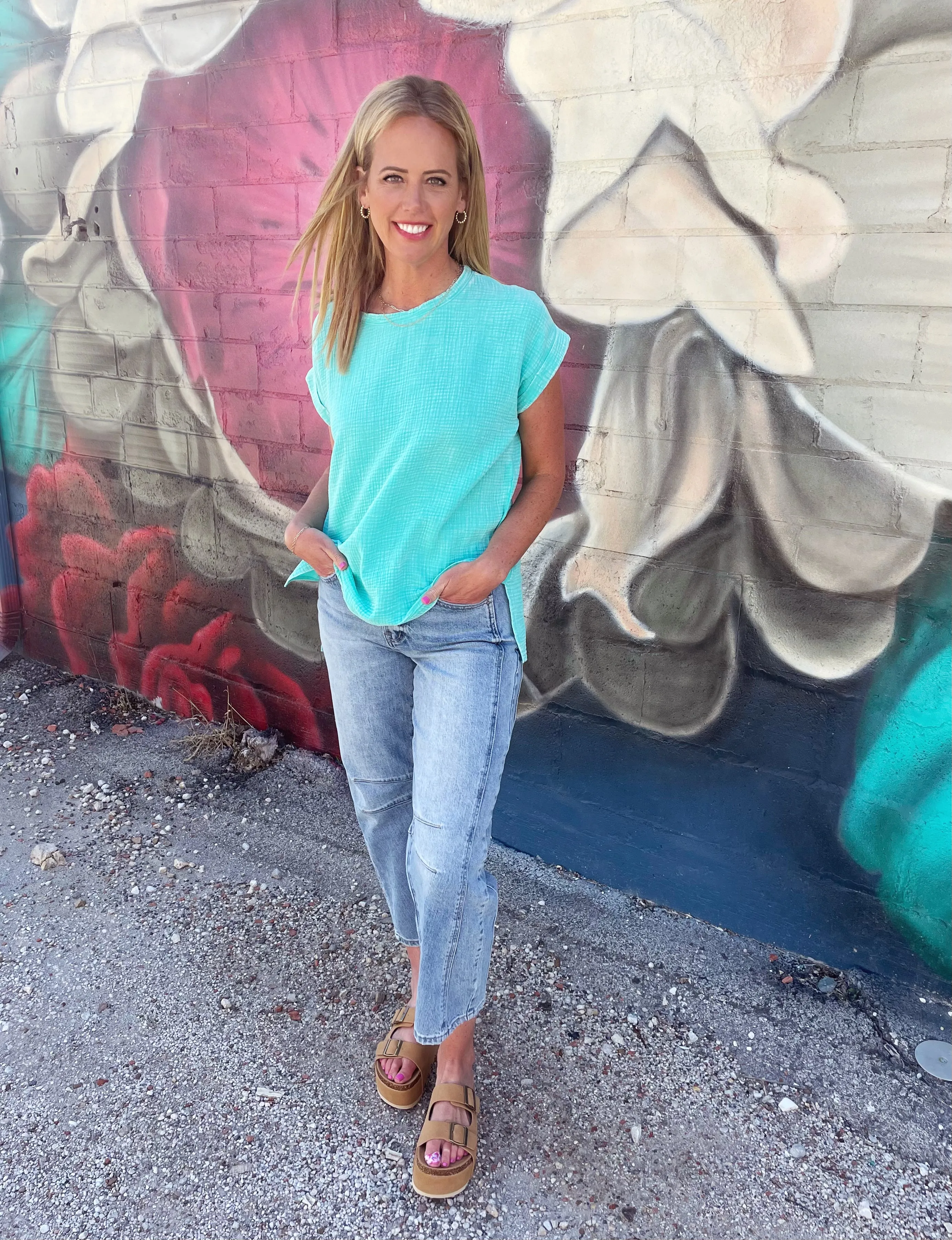 Liv Top- Mint
