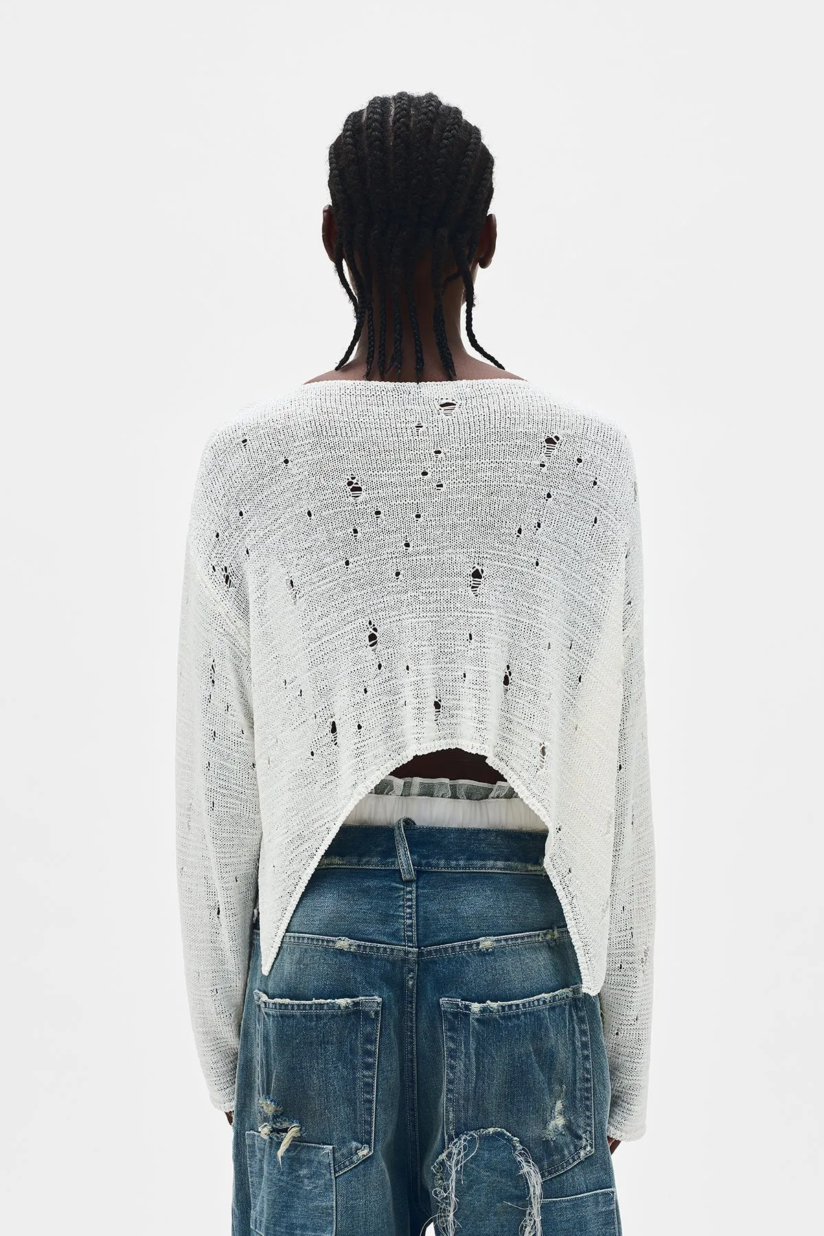 Loa Open Neck Sweater