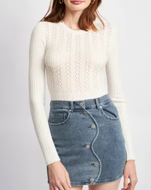 Long Sleeve Mock Neck Bodysuit