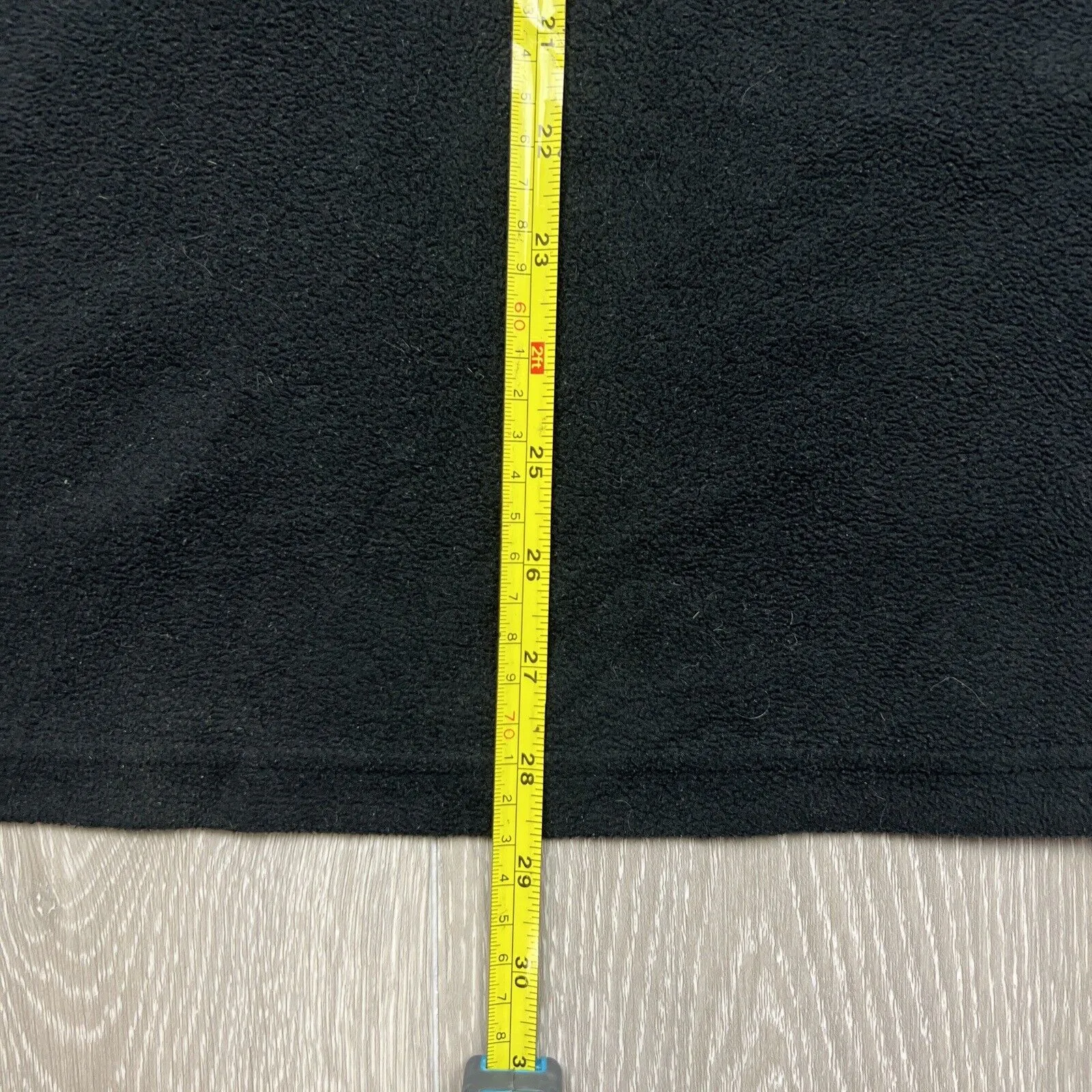 Macpac Mens Polartec Fleece 1/4 Zip Black Jumper Size Medium